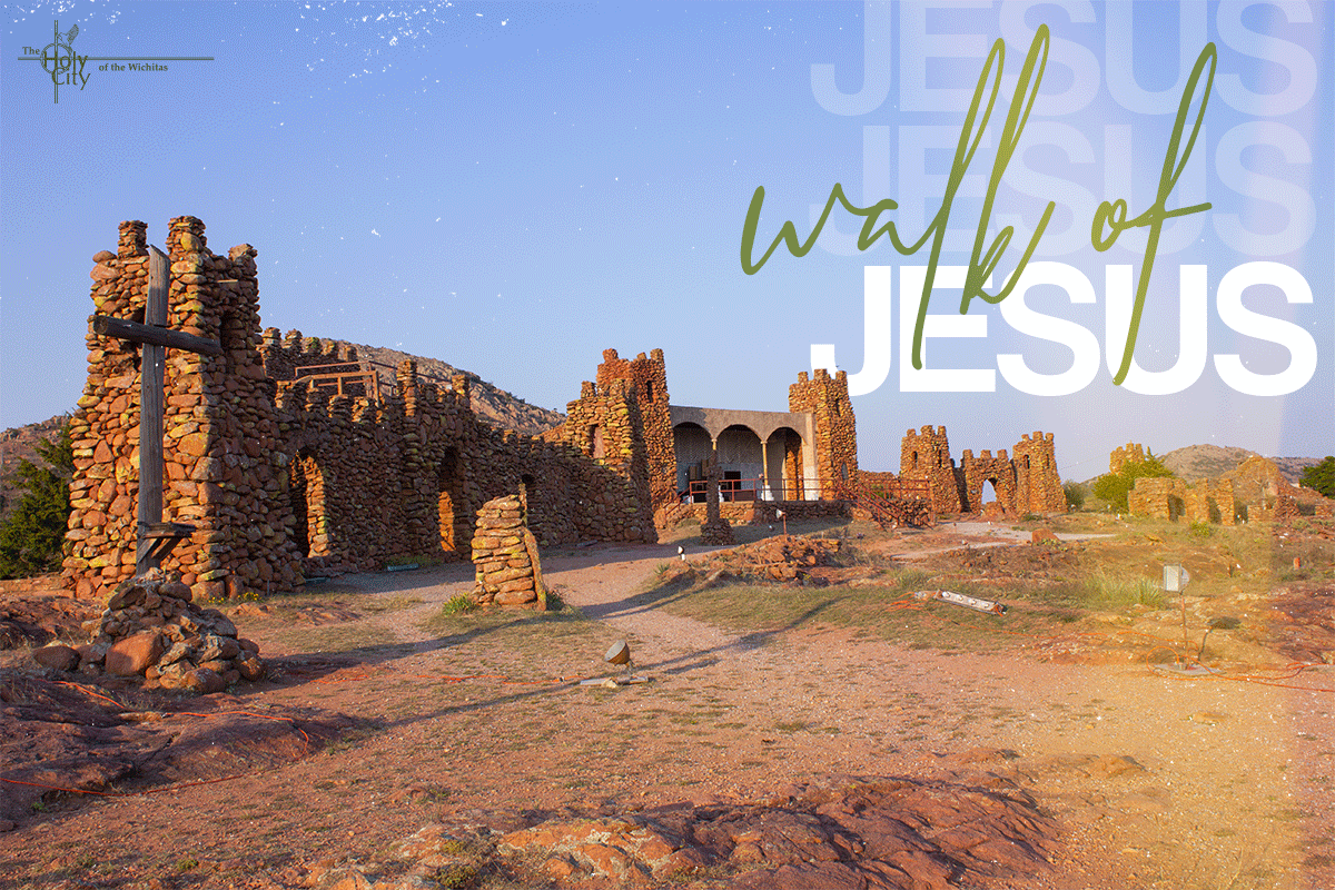 "Walk of Jesus" social media graphic "Walk of Jesus" social media graphic