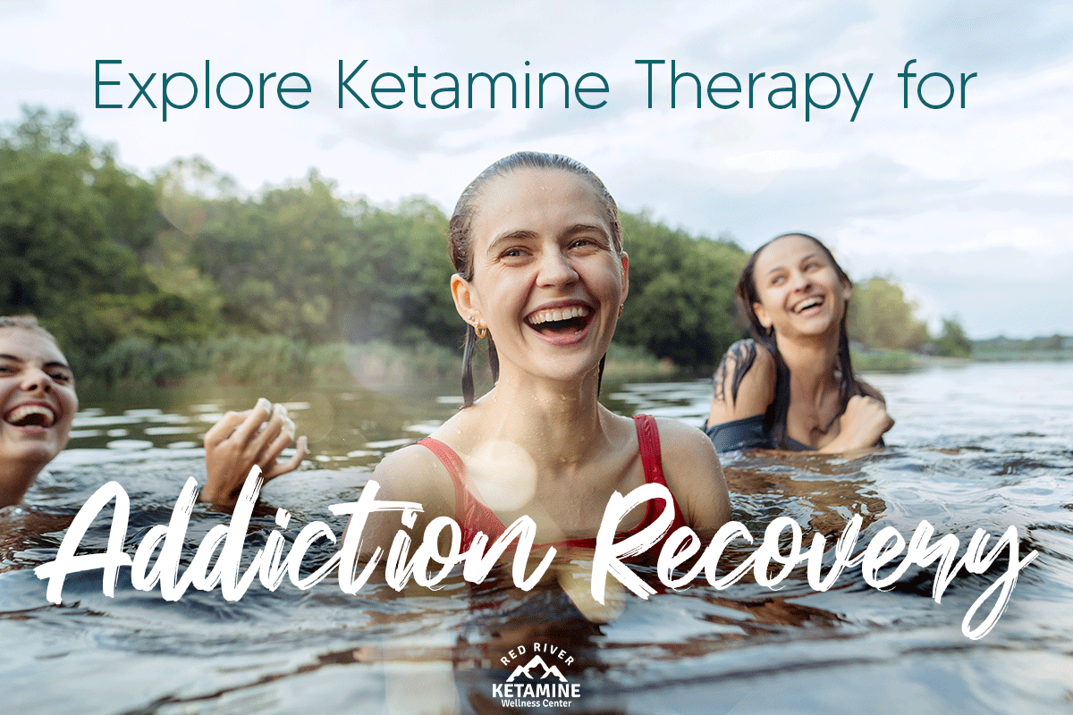 "Explore ketamine therapy for addiction recovery" social media graphic "Explore ketamine therapy for addiction recovery" social media graphic