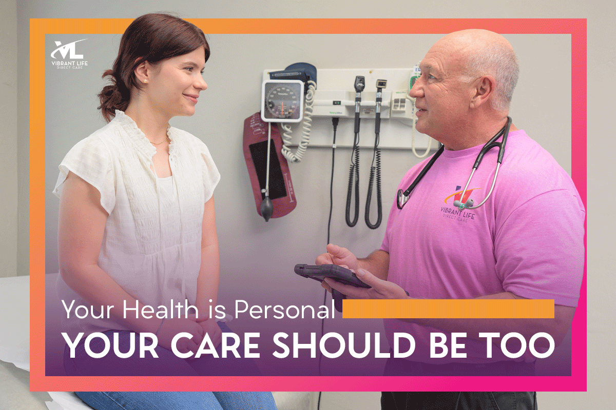 "Your health is personal - Your care should be too" social media graphic "Your health is personal - Your care should be too" social media graphic